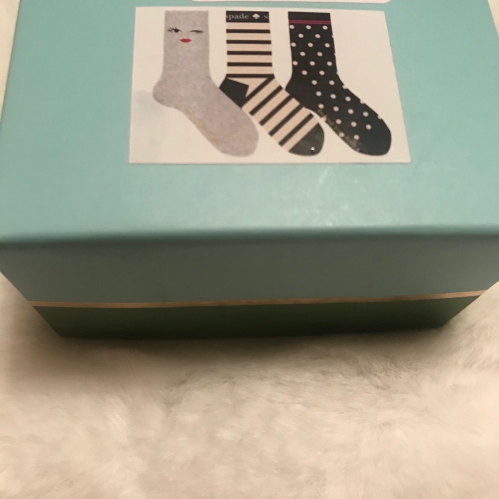 🆕 | ♠️ Kate Spade 3pc Sock Set - Picture 5 of 6